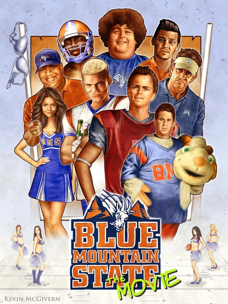 Blue Mountain State Movie Poster By Kevmcgivernart On DeviantArt