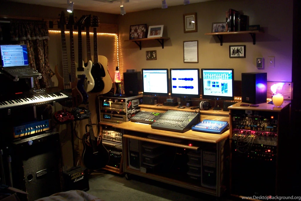 12 Top Music Recording Studio Wallpapers
