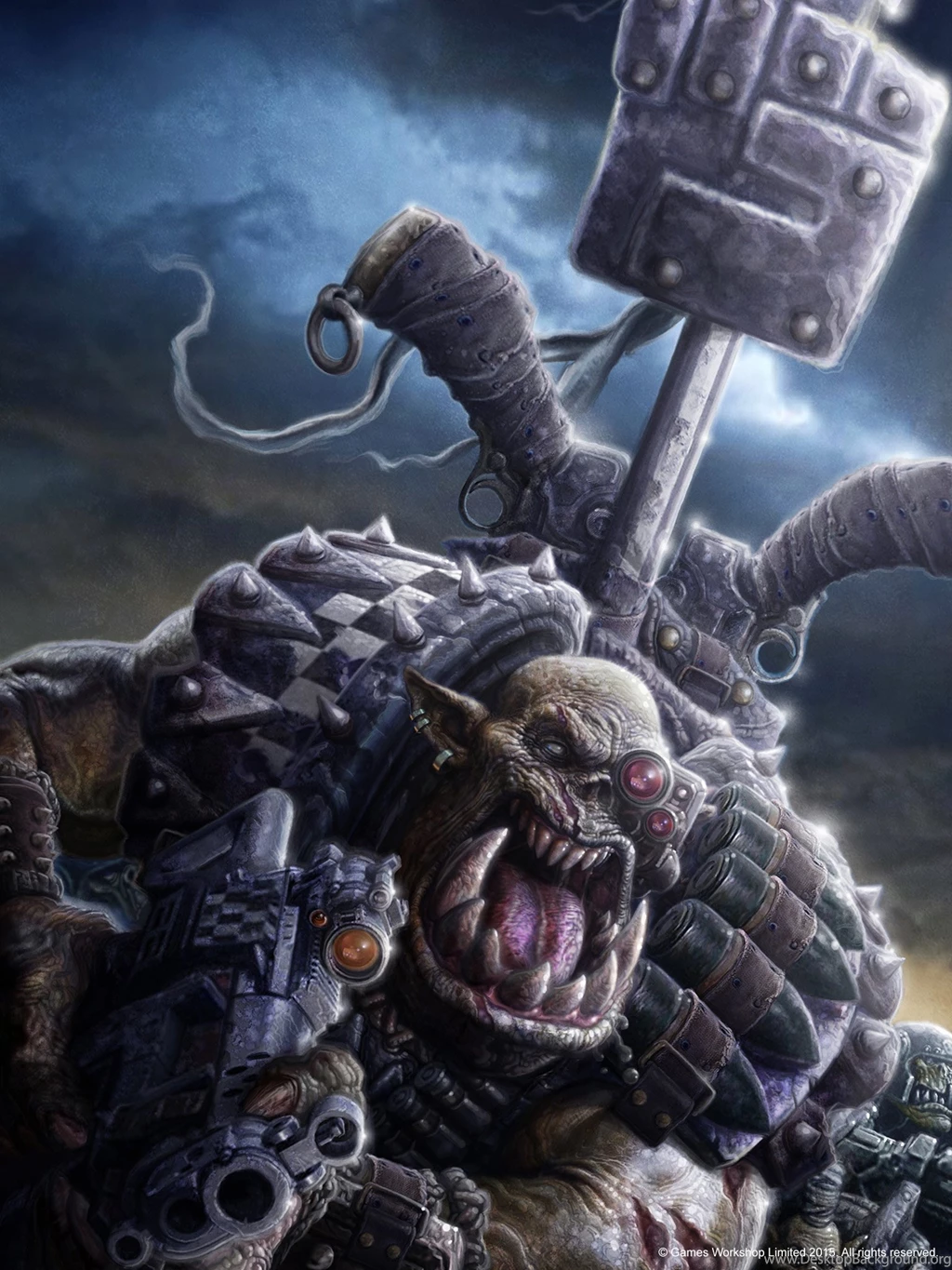 WH40kart Image 42000: Implant_eye Orks The_beast_arises ...