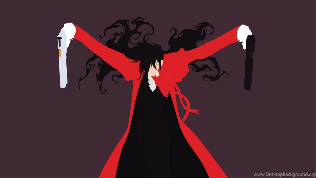 Alucard (Hellsing) Minimalist Wallpapers By Greenmapple17 On DeviantArt