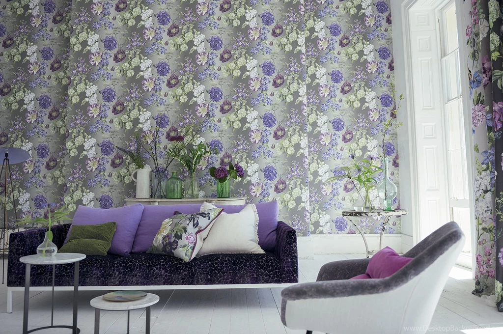 Alexandria Amethyst By Designers Guild : Wallpapers Direct