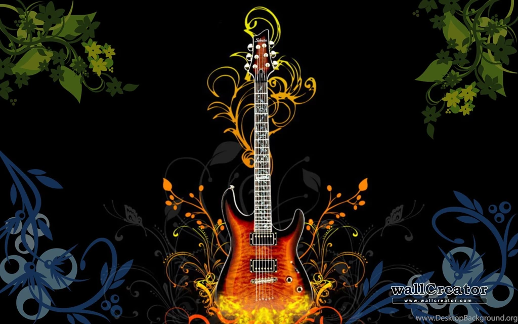 Cool Guitar Backgrounds   1680 / 1050 Wallpapers