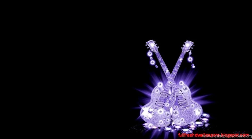 Cool Purple Guitar Hd Wallpapers