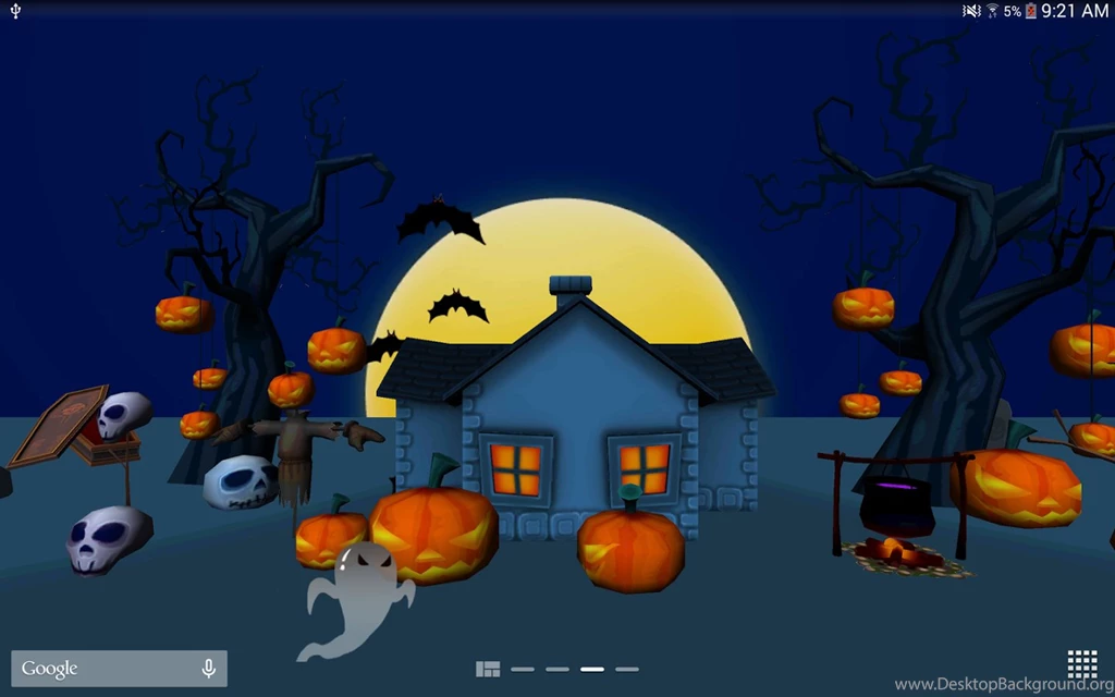 3D Halloween Live Wallpapers Android Apps On Google Play