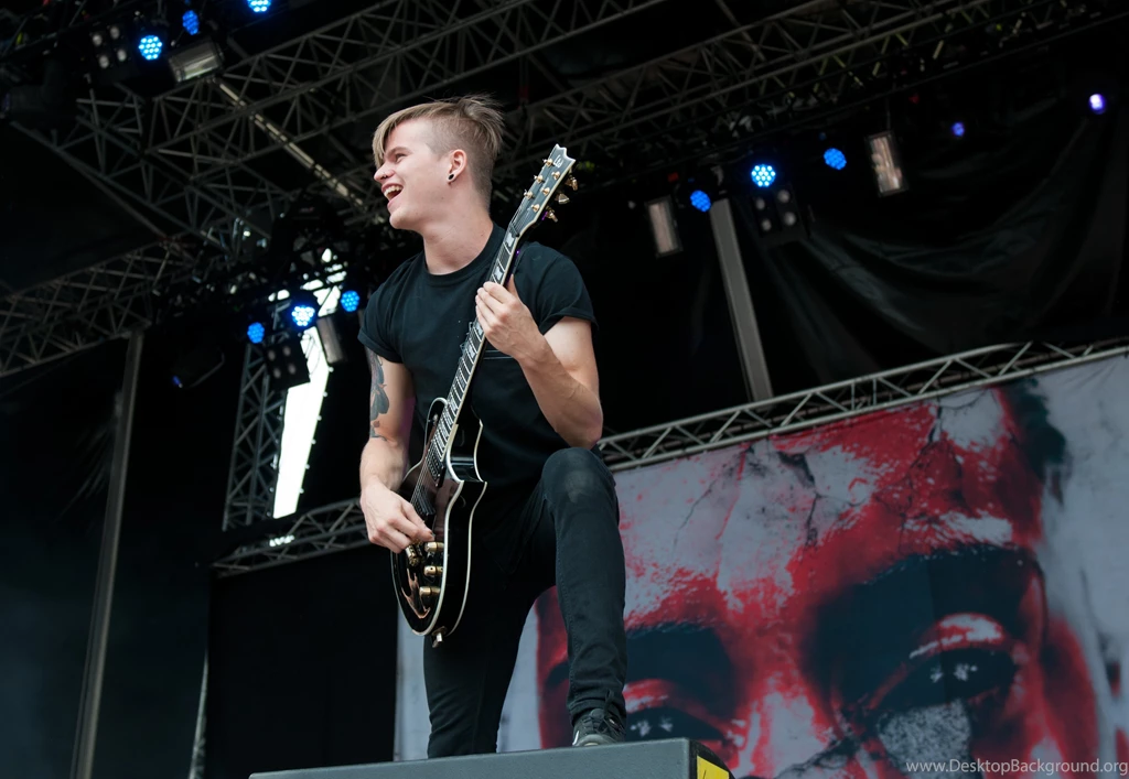 BLESSTHEFALL Metalcore Screamo Hardcore Concert Guitar Wallpapers ...