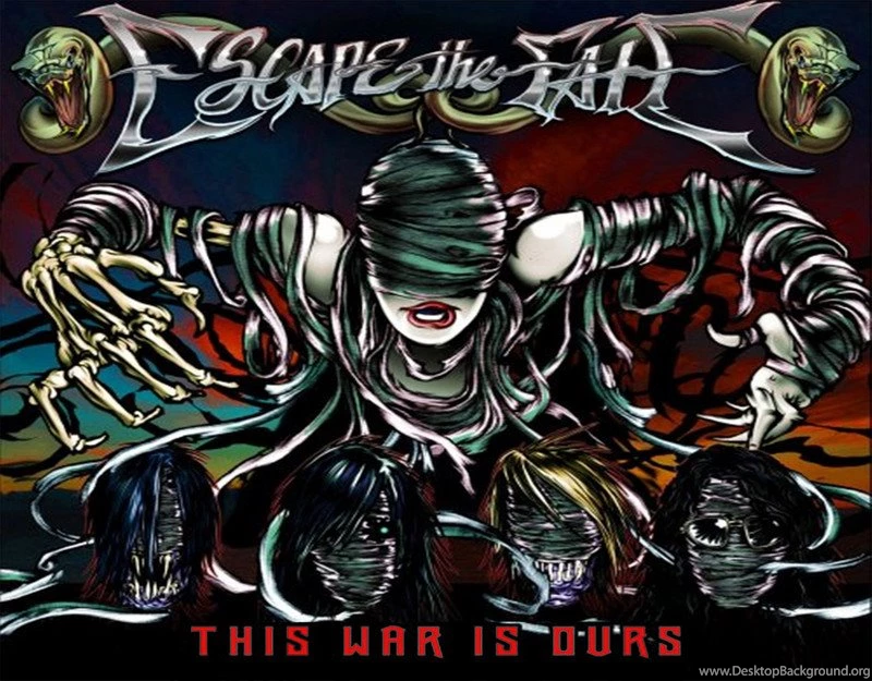 Free Escape The Fate Phone Wallpapers By Crazyscreamotones
