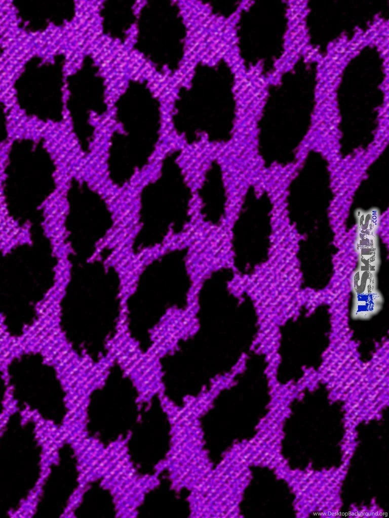 iPad Skin   Purple Leopard (fits IPad2 And IPad3)