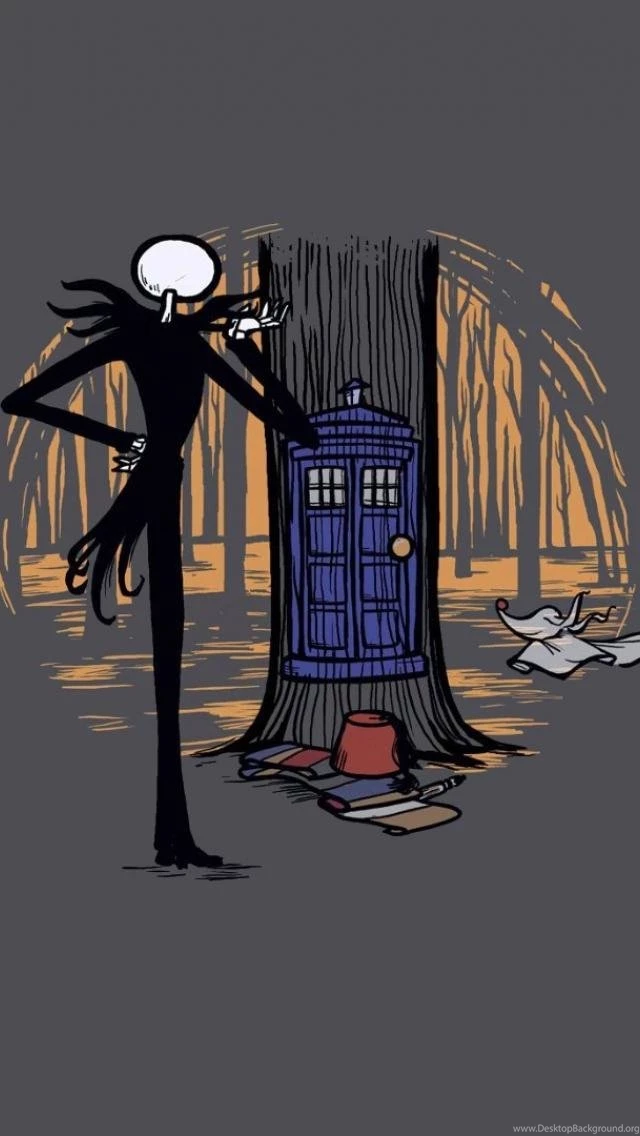 SuperHD.pics: Doctor Who TARDIS The Nightmare Before Christmas ...