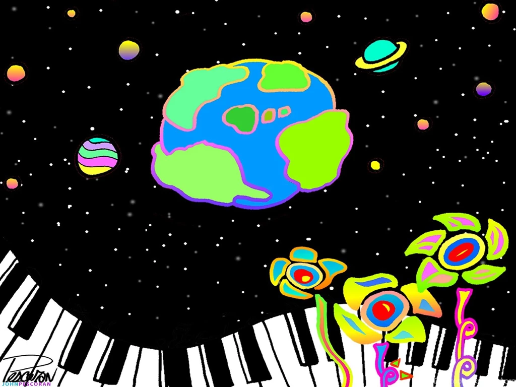JOHN PESCORAN: PESCORAN POP ART WALLPAPER