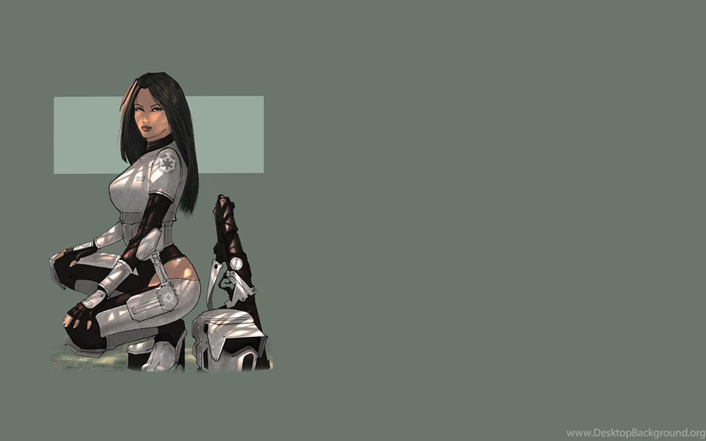 Wallpapers Scout Star Wars Trooper Chick Girl 1440x900