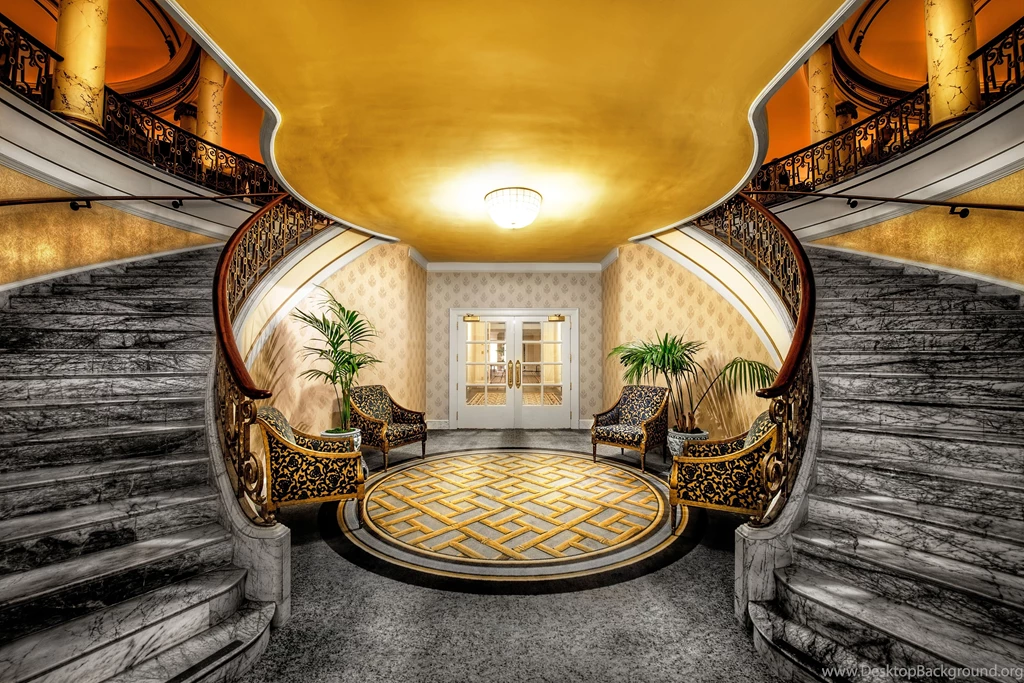 Hall And Marble Staircase Wallpapers And Images Wallpapers ...