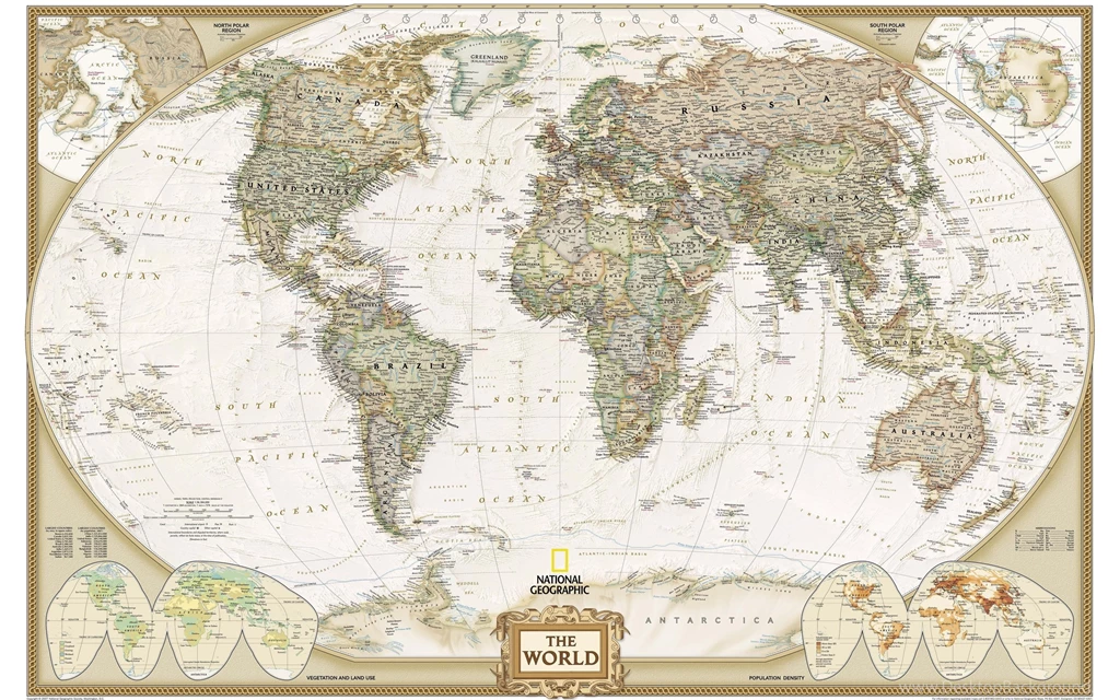 World Map Wallpapers Collection (38+)