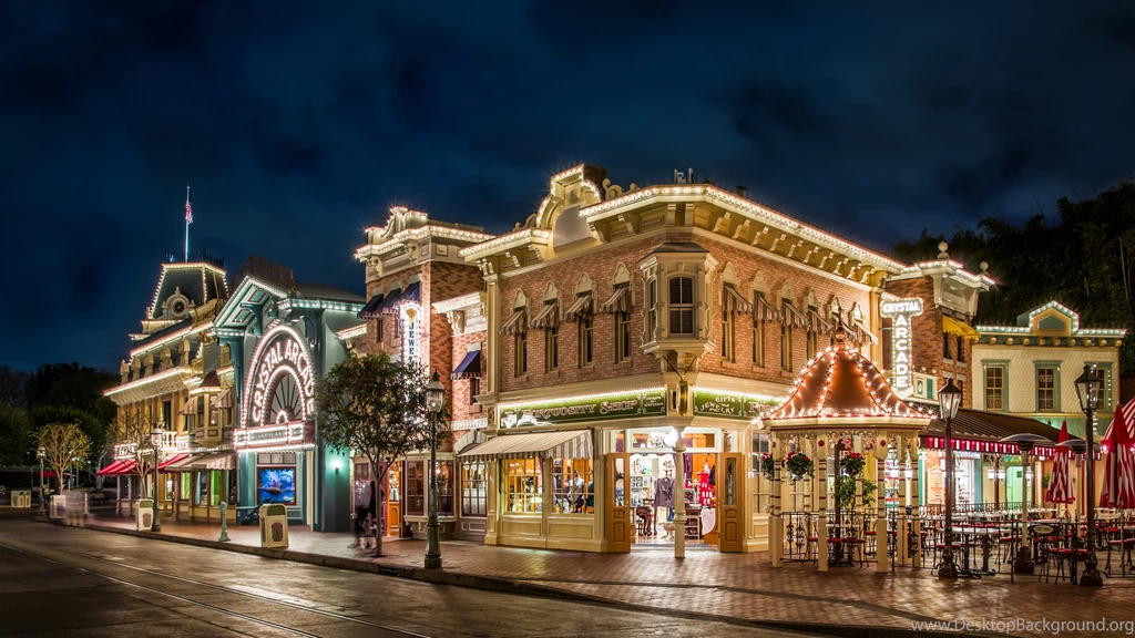 Download Disneyland Main Street Wallpapers 10316 3838x2160 Px High ...
