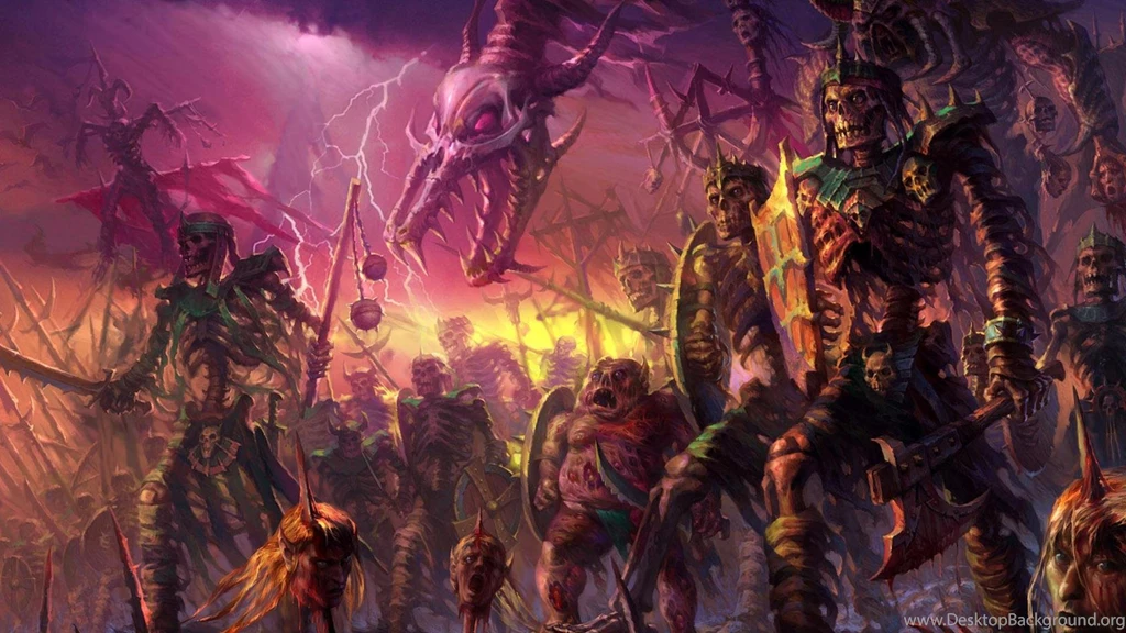 Undead Horde Wallpaper Desktop Background