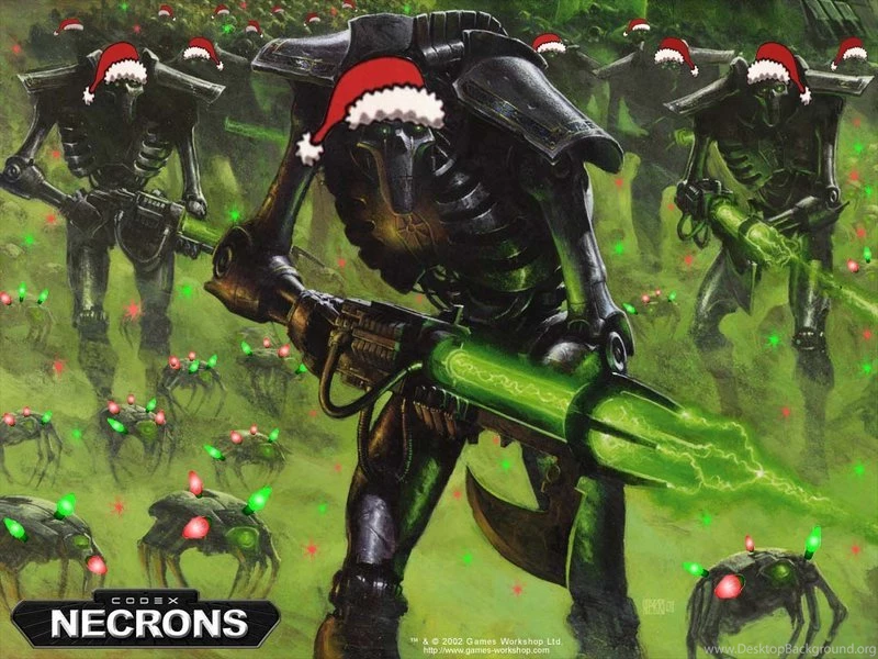 Merry Christmas + Happy Necron By GregorytheImpaler On DeviantArt