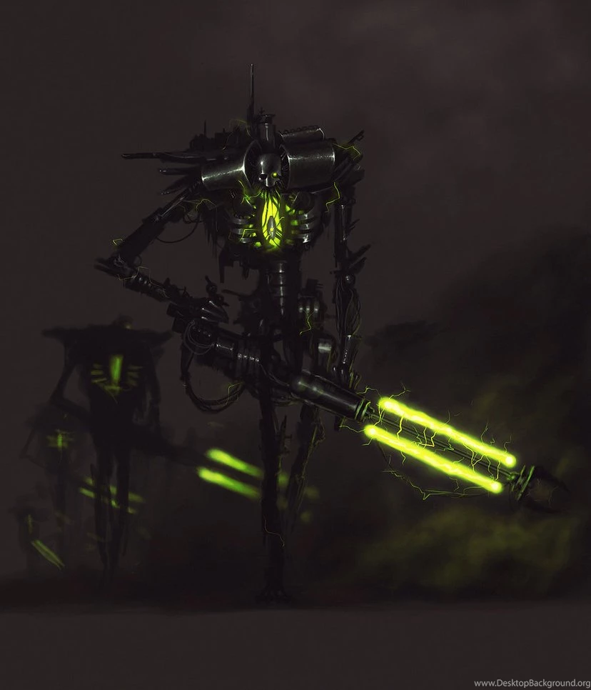Necron By Obrotowy On DeviantArt