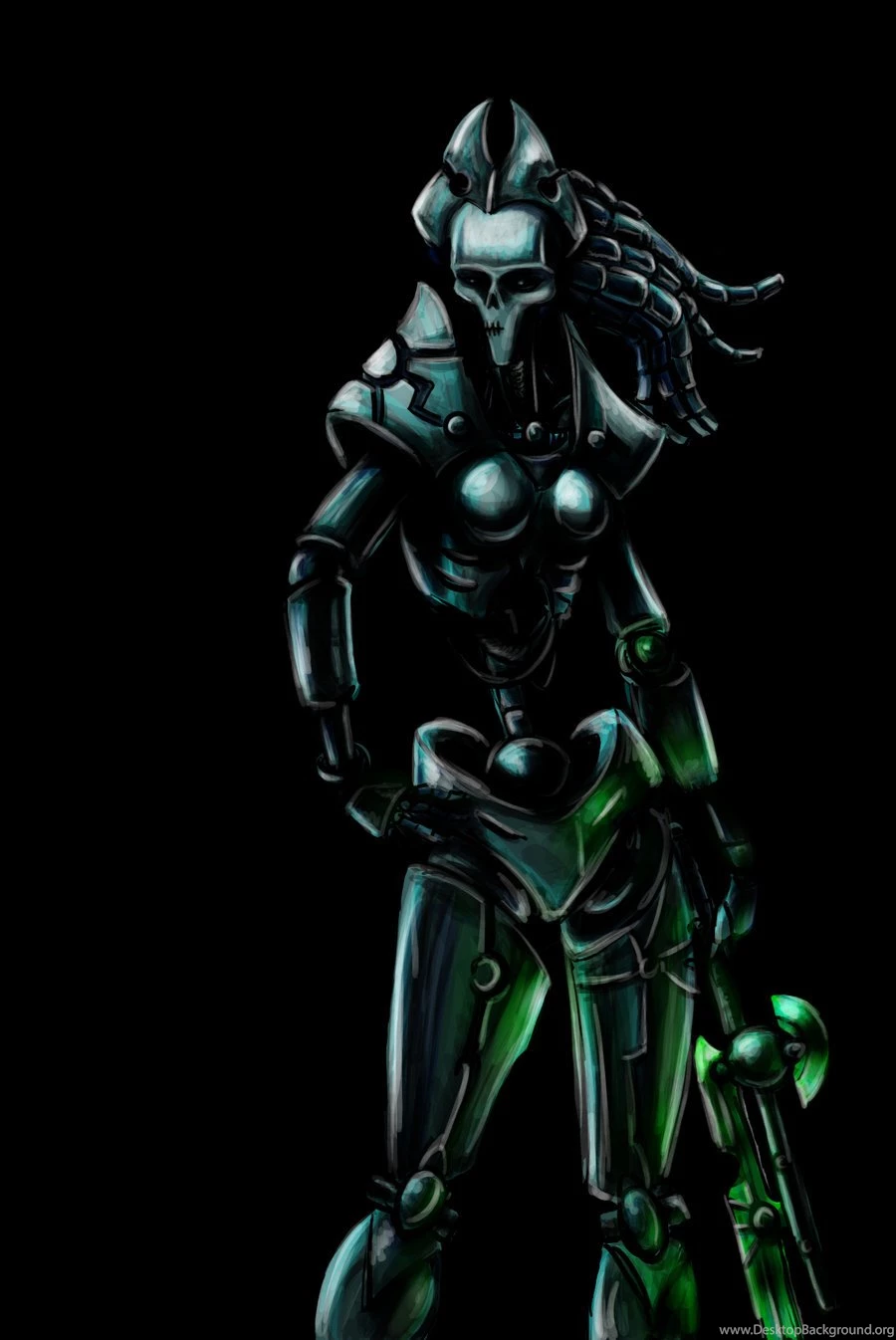 DeviantArt: More Like Necron Tomb Stalker HD Wallpapers By KingofNurgle