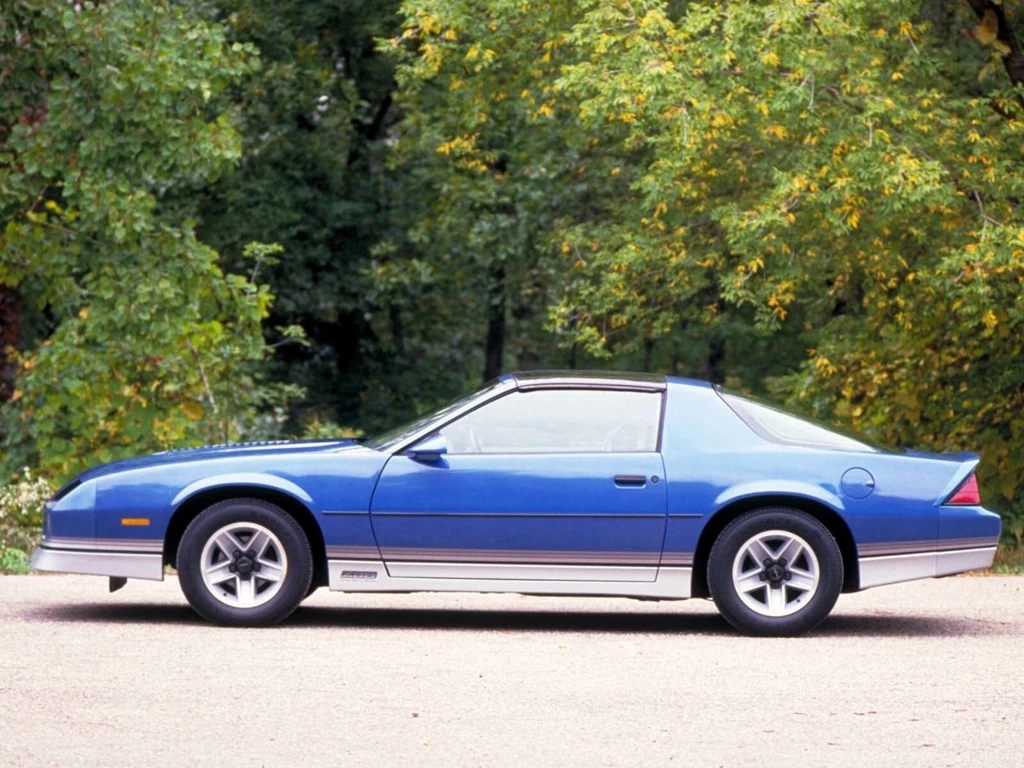 BLUE CHEVROLET CAMARO CLASSIC WALLPAPER (