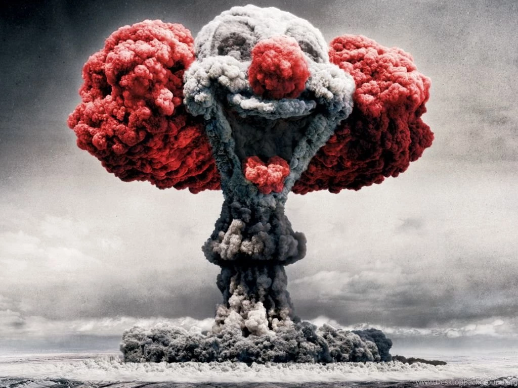 Funny Wallpapers Radioactive Clown