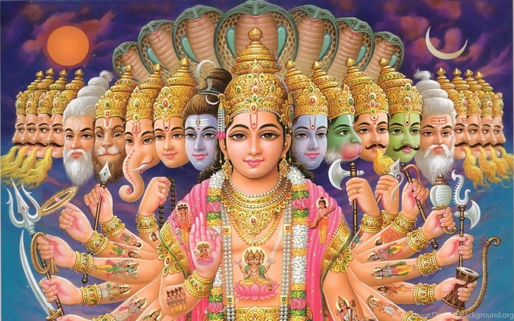 Lord Vishnu Wallpapers For Desktop In HD – Daily Backgrounds In HD