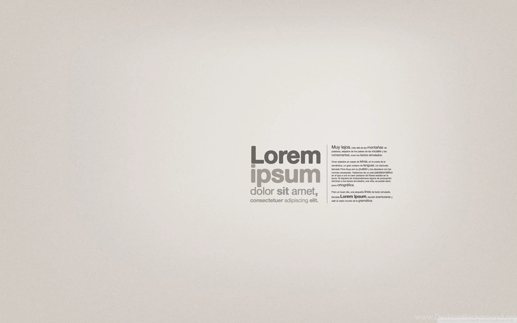 Lorem Ipsum Text HD Desktop Wallpapers : High Definition ...