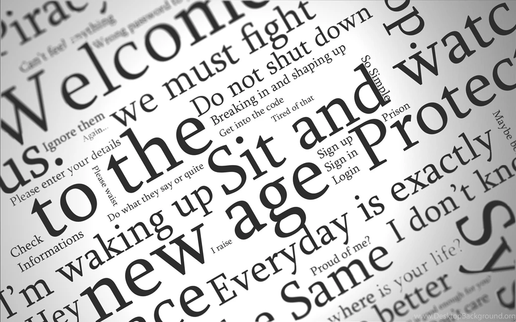 Text, Age, Everyday, Welcome, Typography, 1920x1200 HD Wallpapers ...
