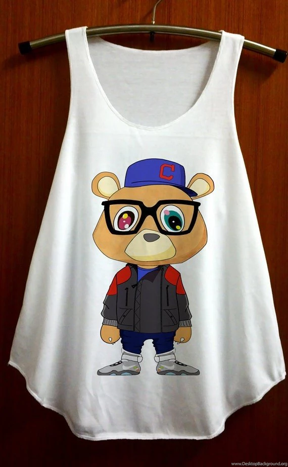 Dropout Bear Shirt Kanye West Clothing Shirts Top Tank Top Tee ...