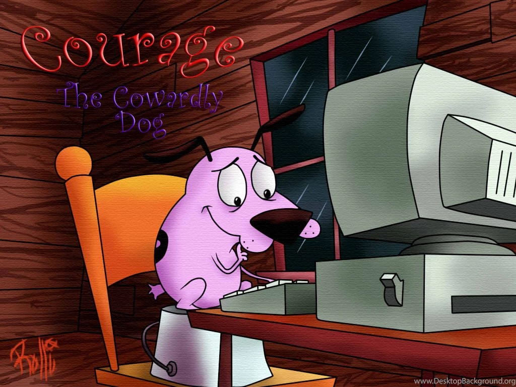 Wallpapers Courage The Cowardly Dog Hd 1024x768 Desktop Background