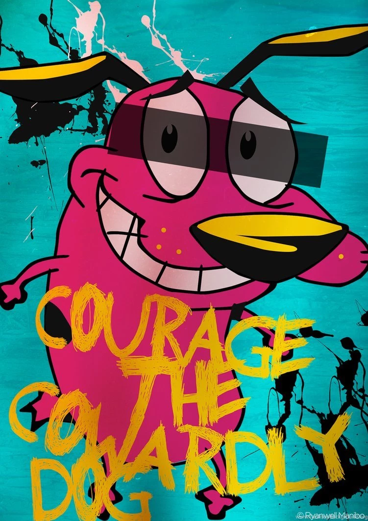 Courage The Cowardly Dog By Ryanwell On DeviantArt