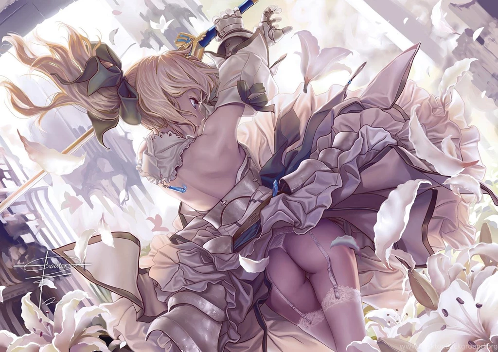 SABER LILY WALLPAPER (