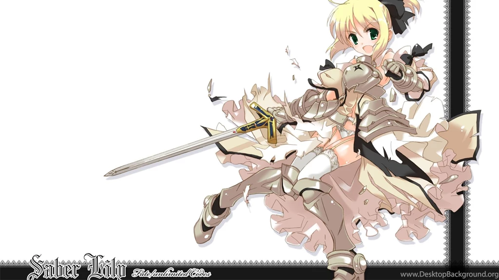 Fate Unlimited Codes Fate Series Saber Saber Lily Wallpapers ...