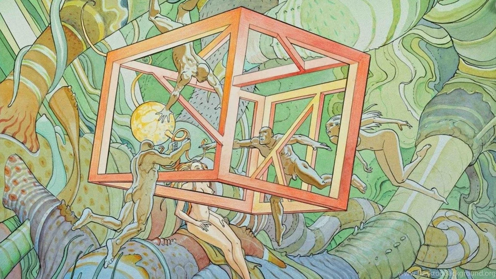 Landscapes Jungle Artwork Traditional Art Moebius Cube Wallpapers ...