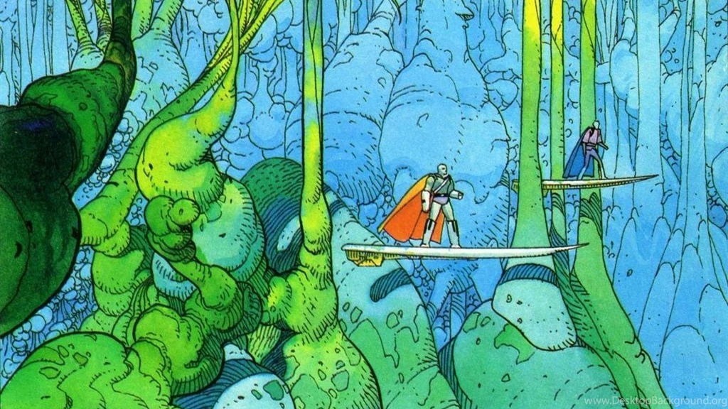 Plants Artwork Traditional Art Moebius French Artist Wallpapers ...