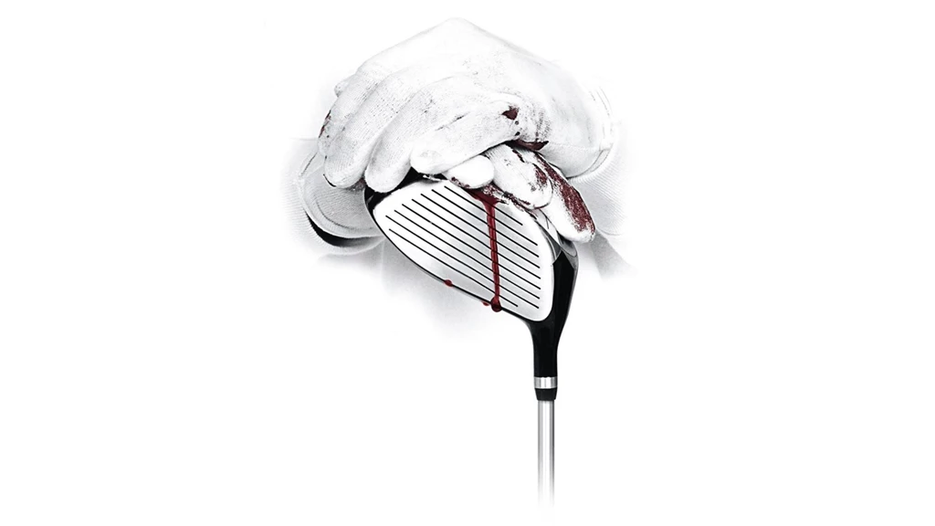 Funny Games Hands Gloves Golf Club Blood