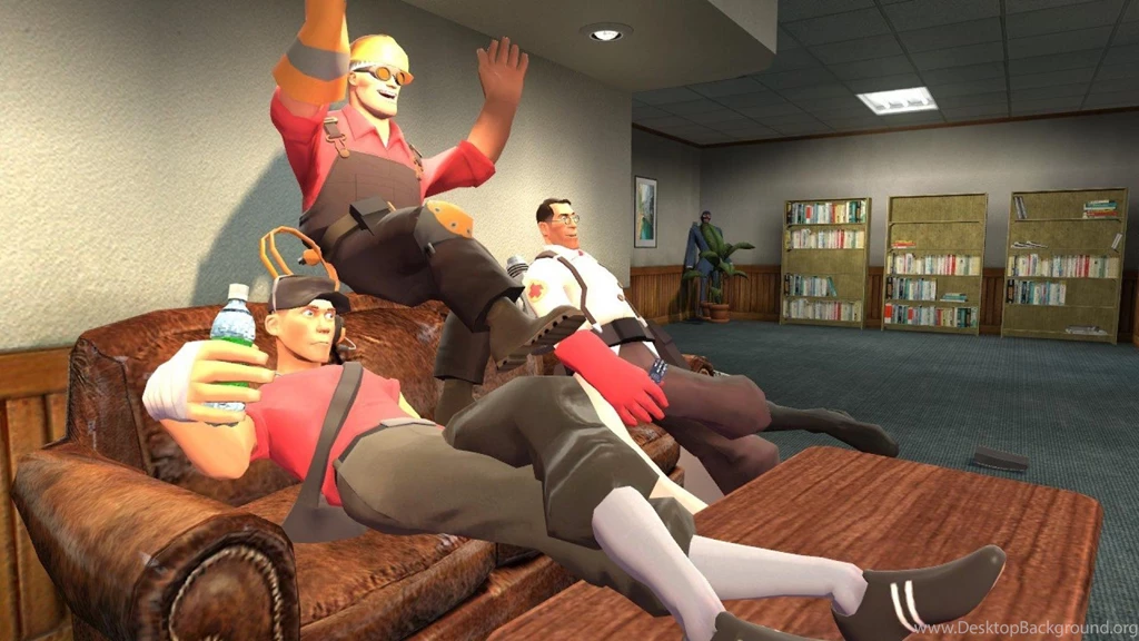Engineer Scout Medic Team Fortress Party Funny Games HD Wallpapers ...