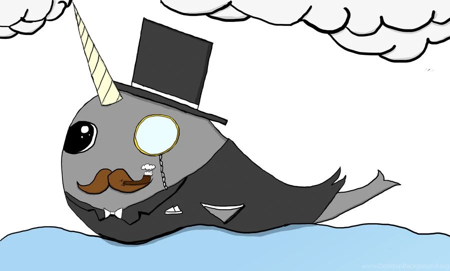 DeviantArt: More Like Emerson A Very Classy Narwhal By Maturo010