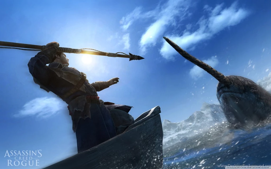Assassin's Creed Rogue Hunting Narwhal HD Desktop Wallpapers ...