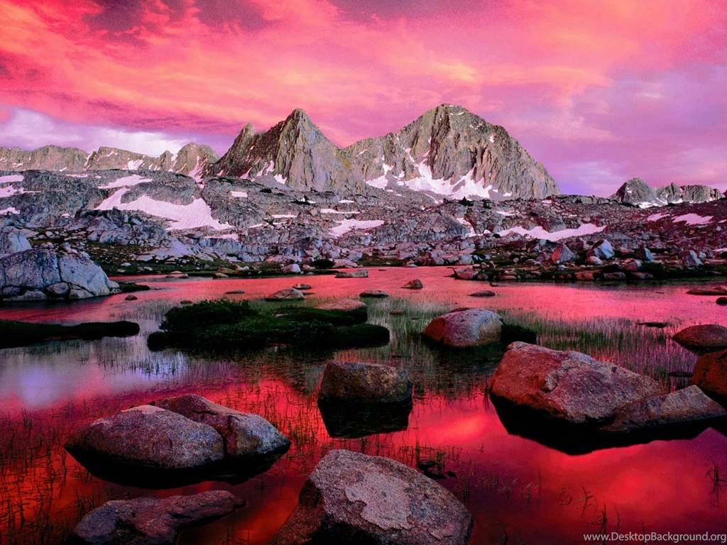 Download Rocky Mountains Wallpapers After Glow Mountain Scene