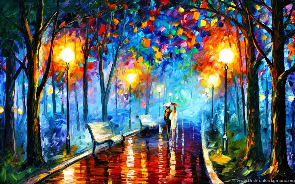 Oil Painting Desktop Wallpapers HD   Universal Unique Tubes