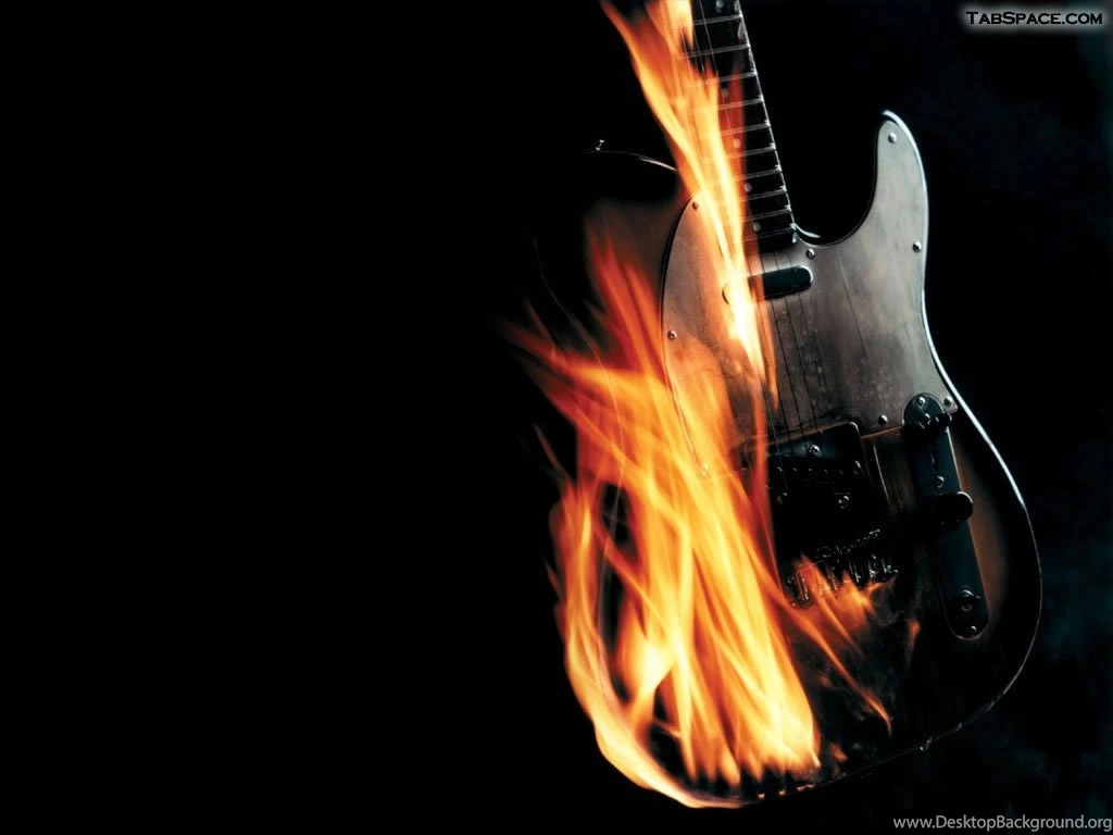 Burning Fender Wallpapers From Guitar Wallpapers Wallpapers