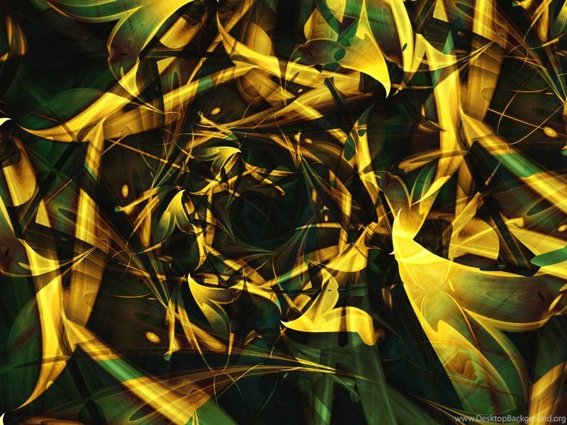 Fractal Art By Vicky, Gold Leaf Wallpapers