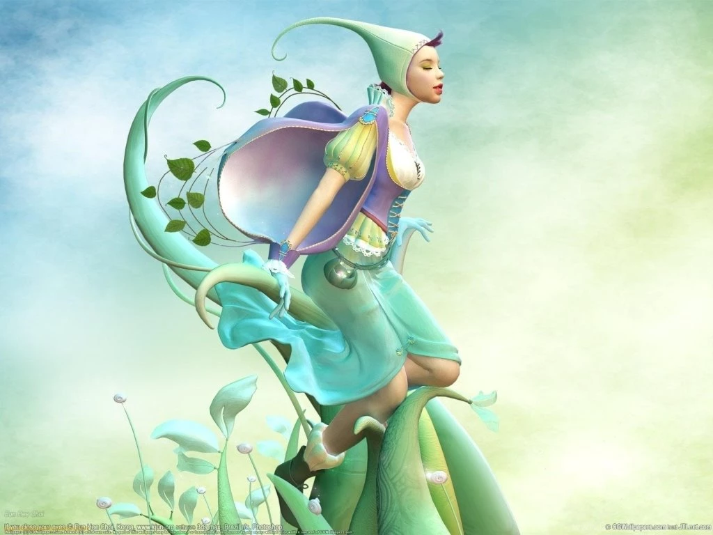 Flower Fairy Wallpapers Wallpapers HD Fine