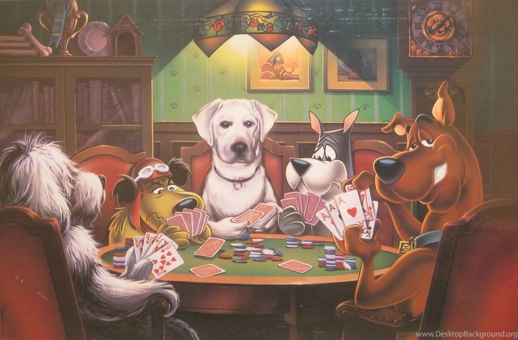 Dogs Playing Poker Wallpapers Wallpapers Cave