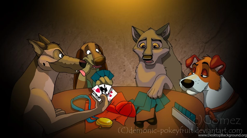 Dogs Playing Poker By Demonic Pokeyfruit On DeviantArt