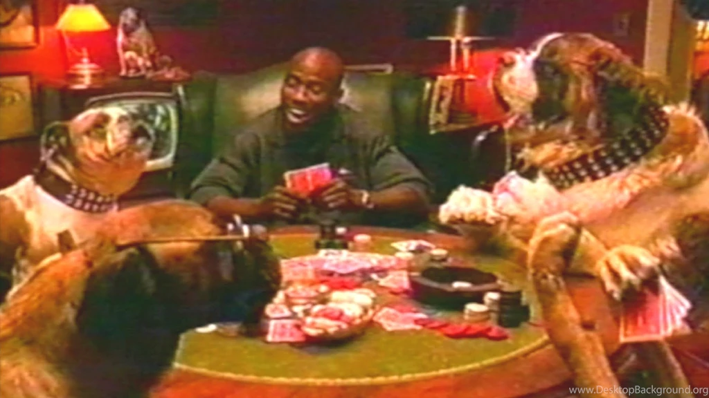 1999   Commercial   Terrell Davis Playing Poker With Dogs ...