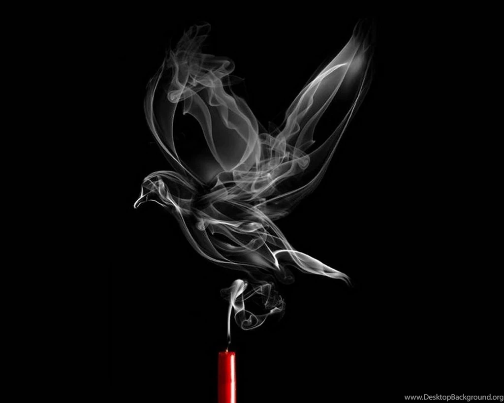 Wallpapers Smok Red Smoke X Bird Free 1280x1024