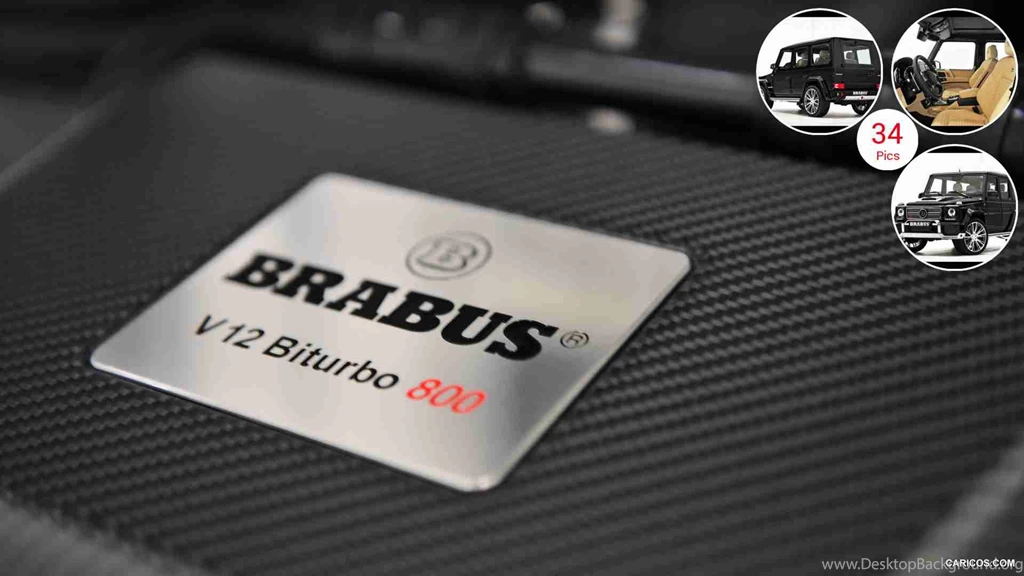 2013 BRABUS G 800 WIDESTAR Based On M Benz G65 AMG   Badge