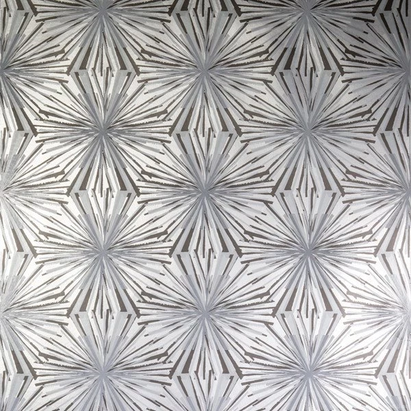 Meteor Flower   Argentum On Silver Mylar Wallpapers By Flavor Paper ...