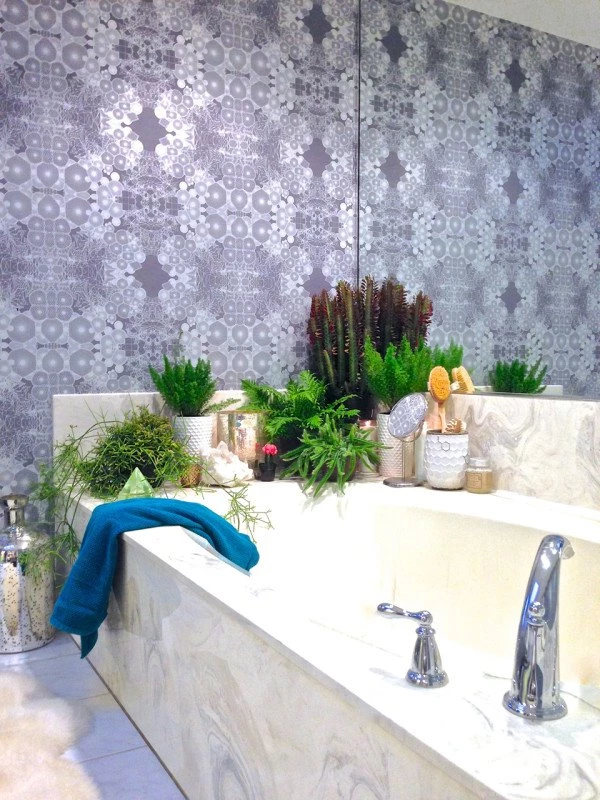 Tectonic Fields Wallpapers By HUXHUX Design   Design Milk