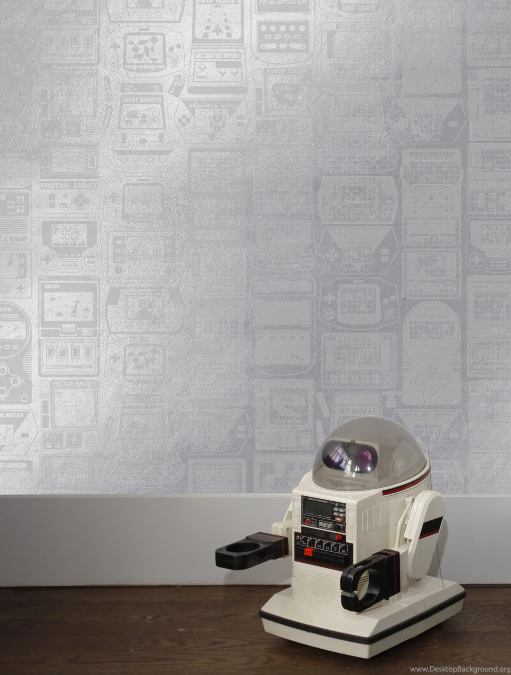 Gameland Mylar Wallpapers In Silver Glimmer Design By Aimee Wilder ...